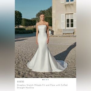 New, Never Worn - Justin Alexander Sincerity 44456 Wedding Gown